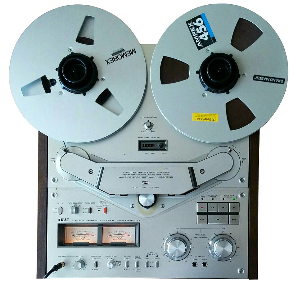 Magnétophone à bobines Akai GX-635D