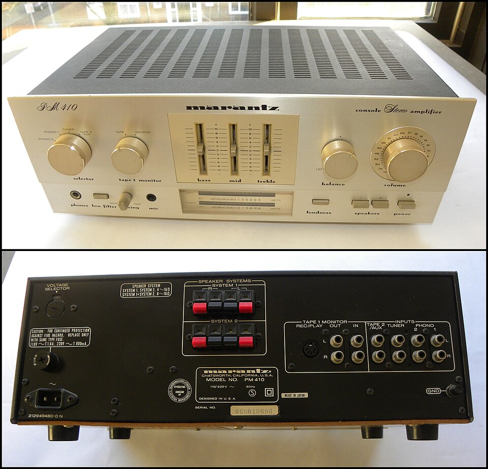 Amplificateur intégré Marantz PM410